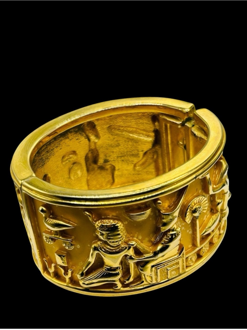 Elizabeth Taylor for Avon Egyptian Cuff Bracelet Original Box